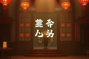 欧美剧集《长夜将尽》主视觉：雨夜街道、路灯与远处码头轮廓